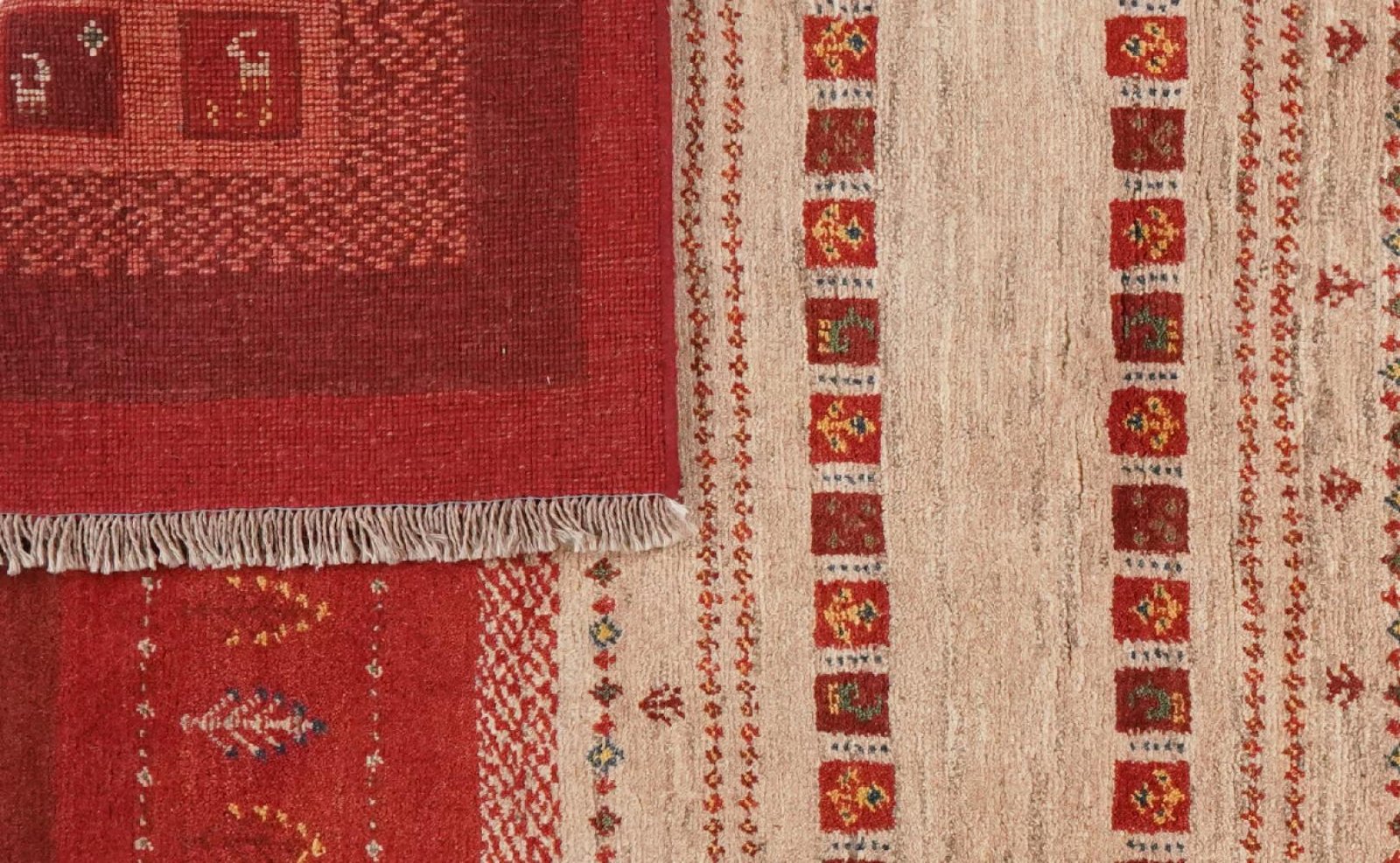 Gabbeh Sonnat — Hand-knotted, 158x205 cm, Multicolor, 100% Virgin Wool | View 4