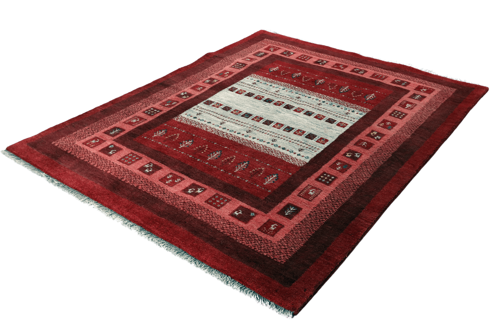 Gabbeh Sonnat — Hand-knotted, 158x205 cm, Multicolor, 100% Virgin Wool | View 6