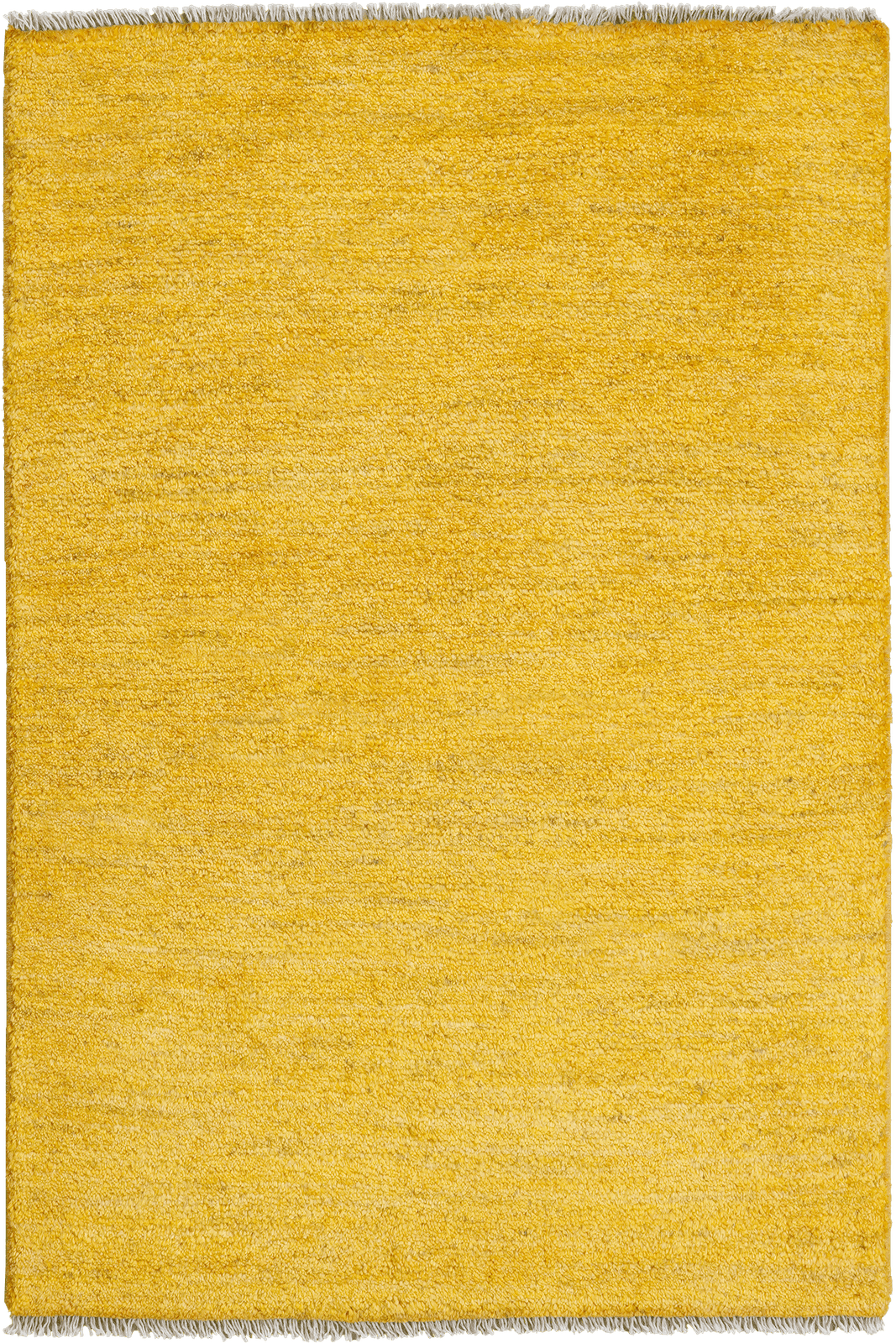 Gabbeh — Hand-knotted, 82x119 cm, Yellow, 100% Virgin Wool | Main view