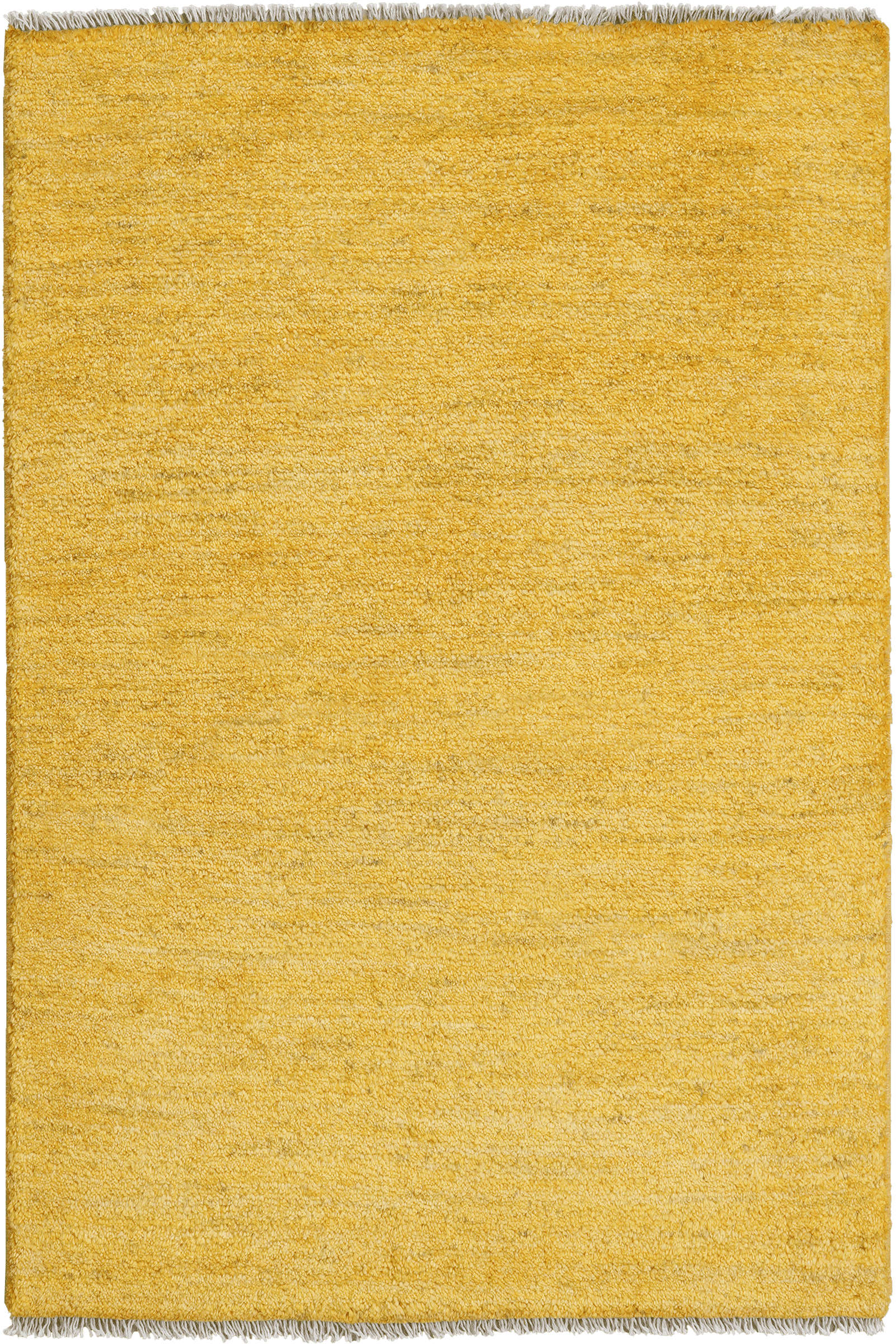 Gabbeh — Hand-knotted, 82x118 cm, Yellow, 100% Virgin Wool | Main view