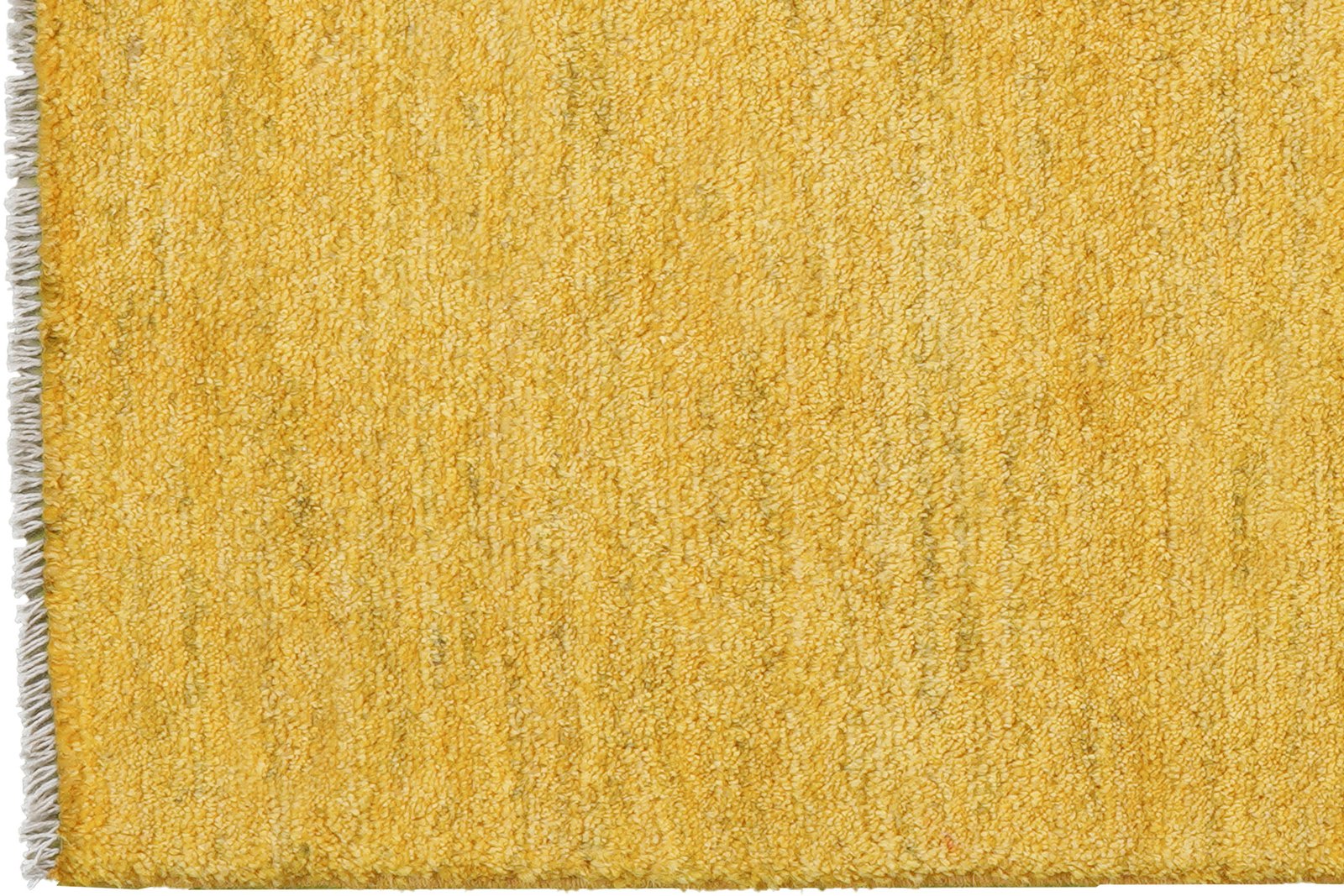 Gabbeh — Hand-knotted, 82x118 cm, Yellow, 100% Virgin Wool | View 3