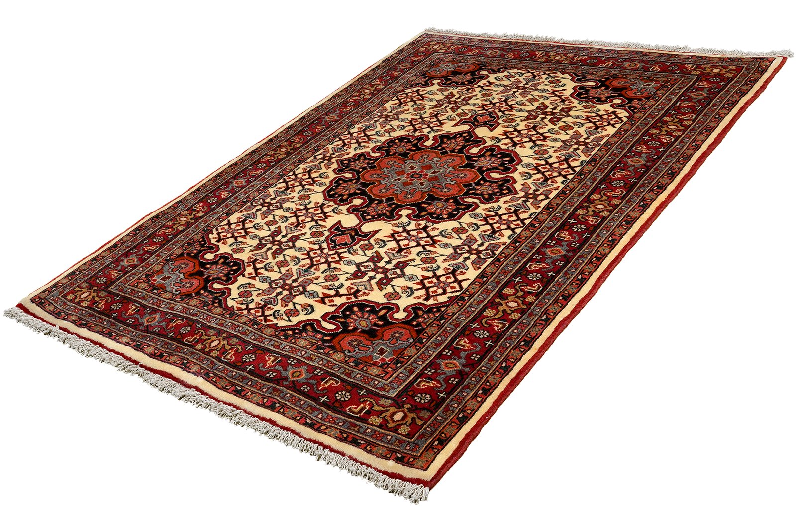 Bidjar Zandjan — Hand-knotted, 107x161 cm, Multicolor, 100% Virgin Wool | View 5