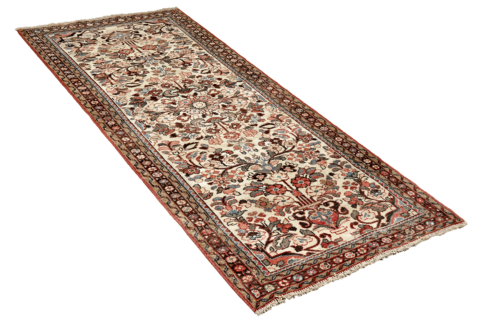 Heritage — Hand-knotted, 80x201 cm, Brown, 100% Virgin Wool | View 4