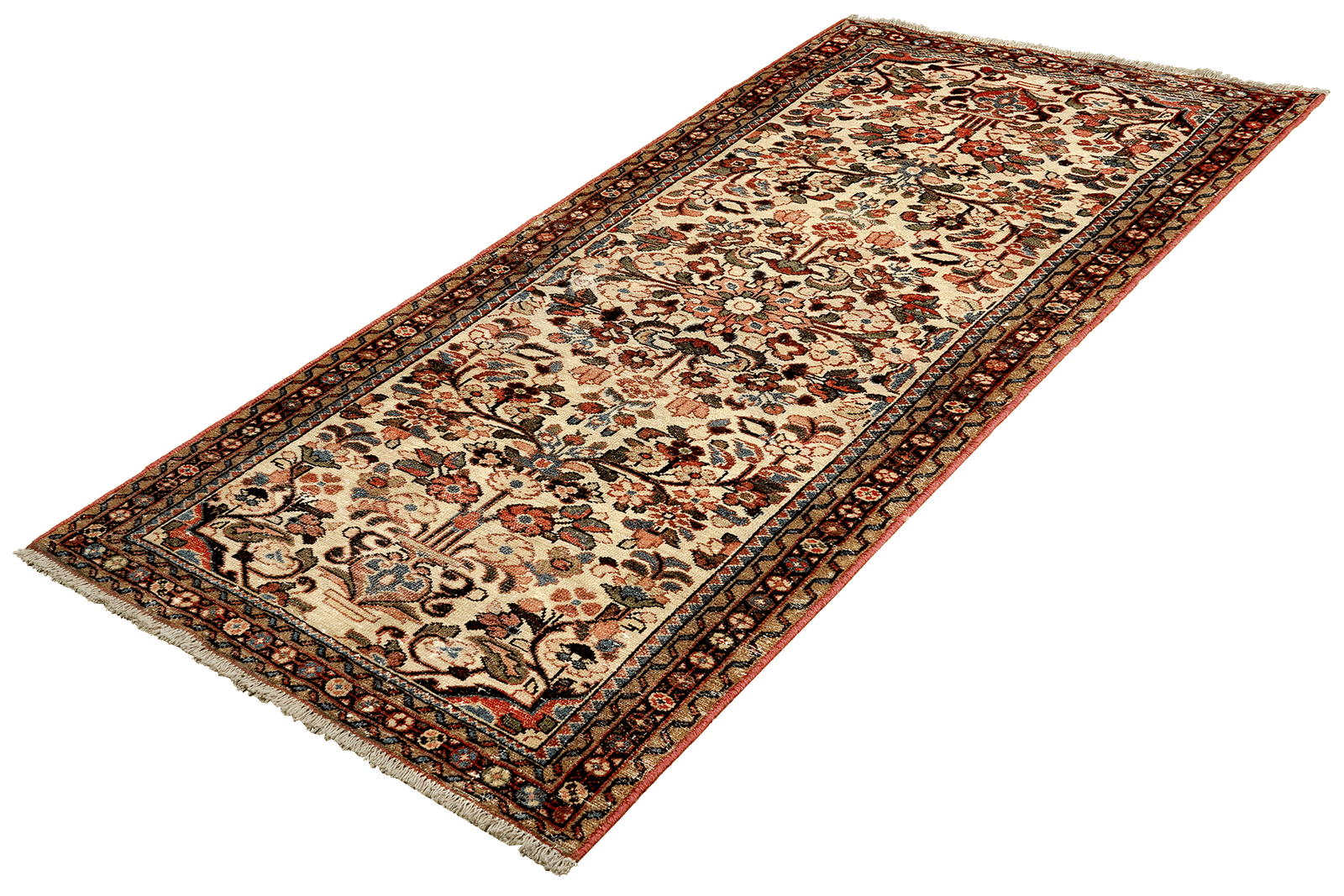 Heritage — Hand-knotted, 80x201 cm, Brown, 100% Virgin Wool | View 5