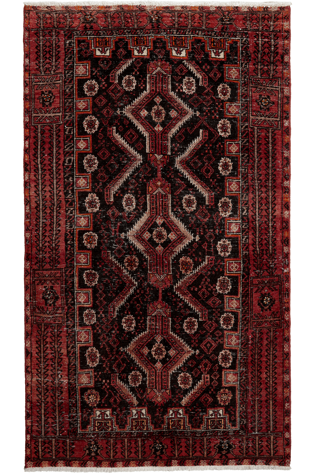 Heritage — Hand-knotted, 109x193 cm, Blue, 100% Virgin Wool | Main view