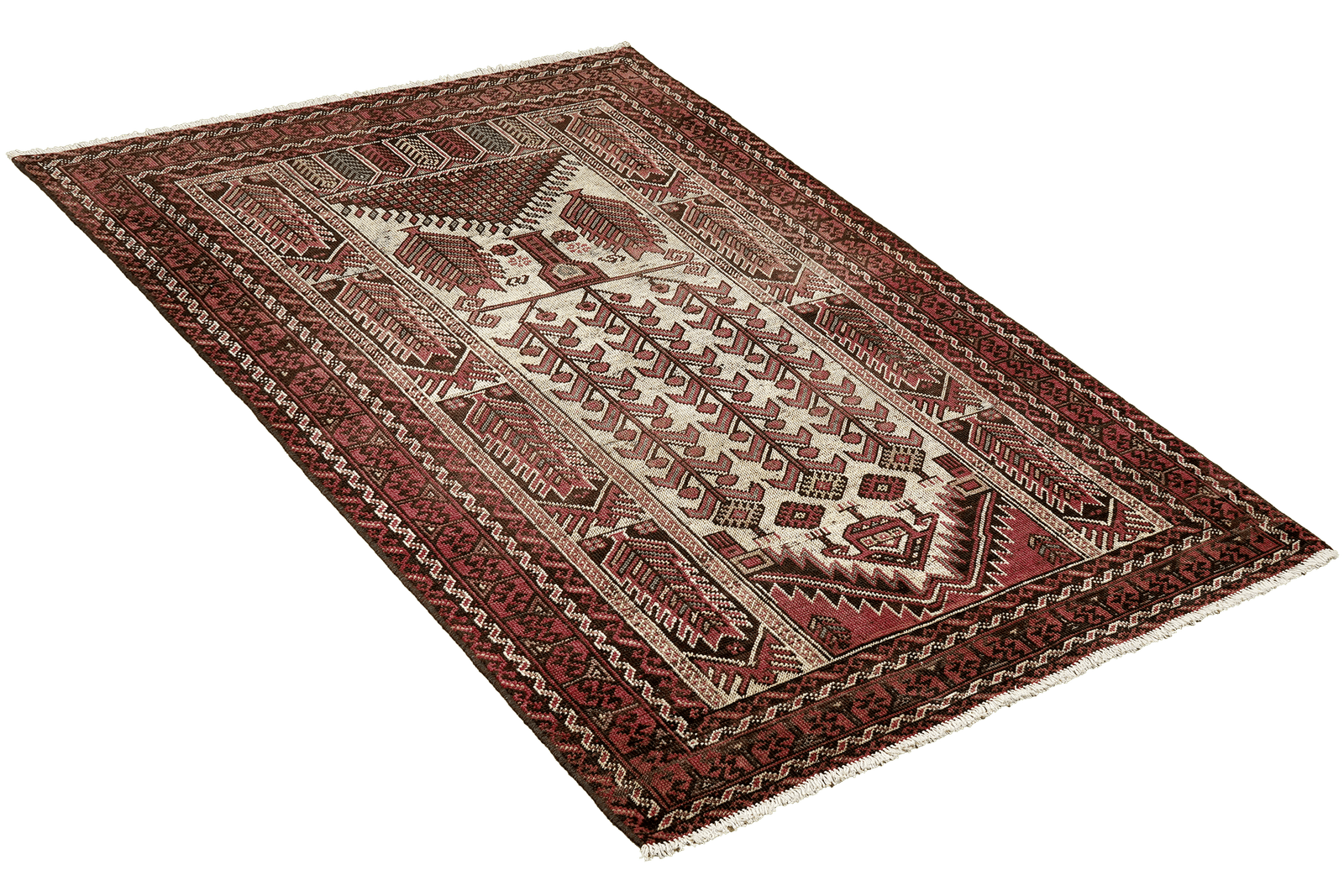 Heritage — Hand-knotted, 100x185 cm, Brown, 100% Virgin Wool | View 4