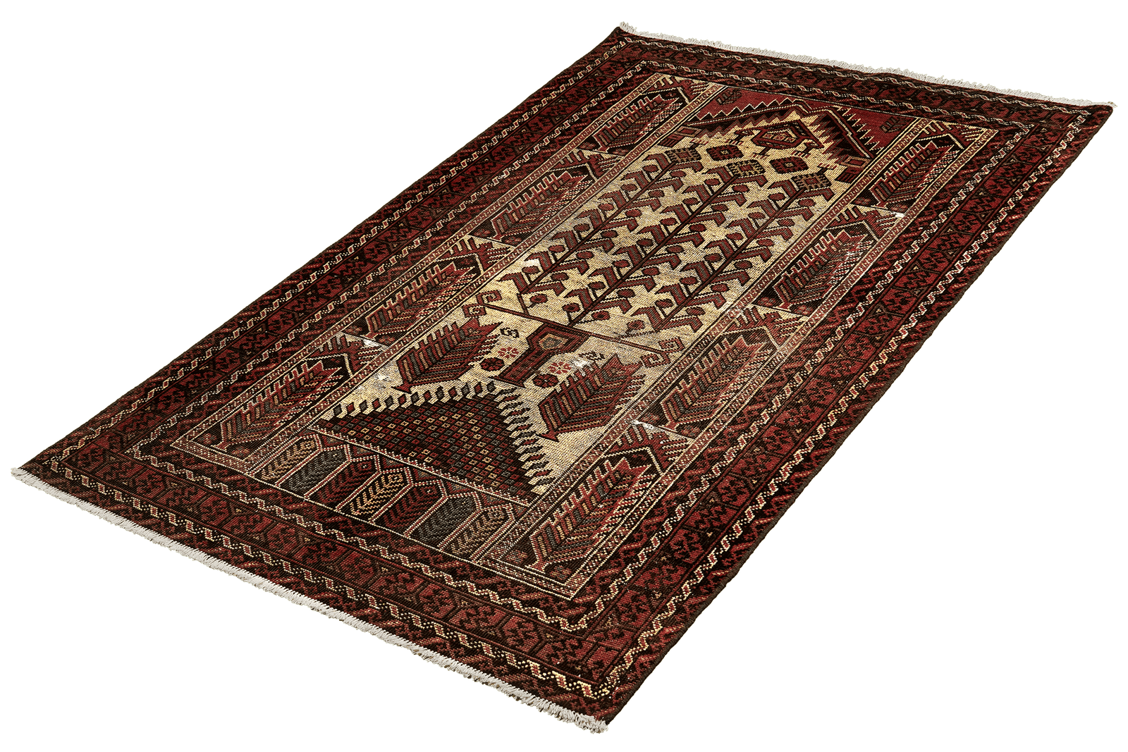 Heritage — Hand-knotted, 100x185 cm, Brown, 100% Virgin Wool | View 5