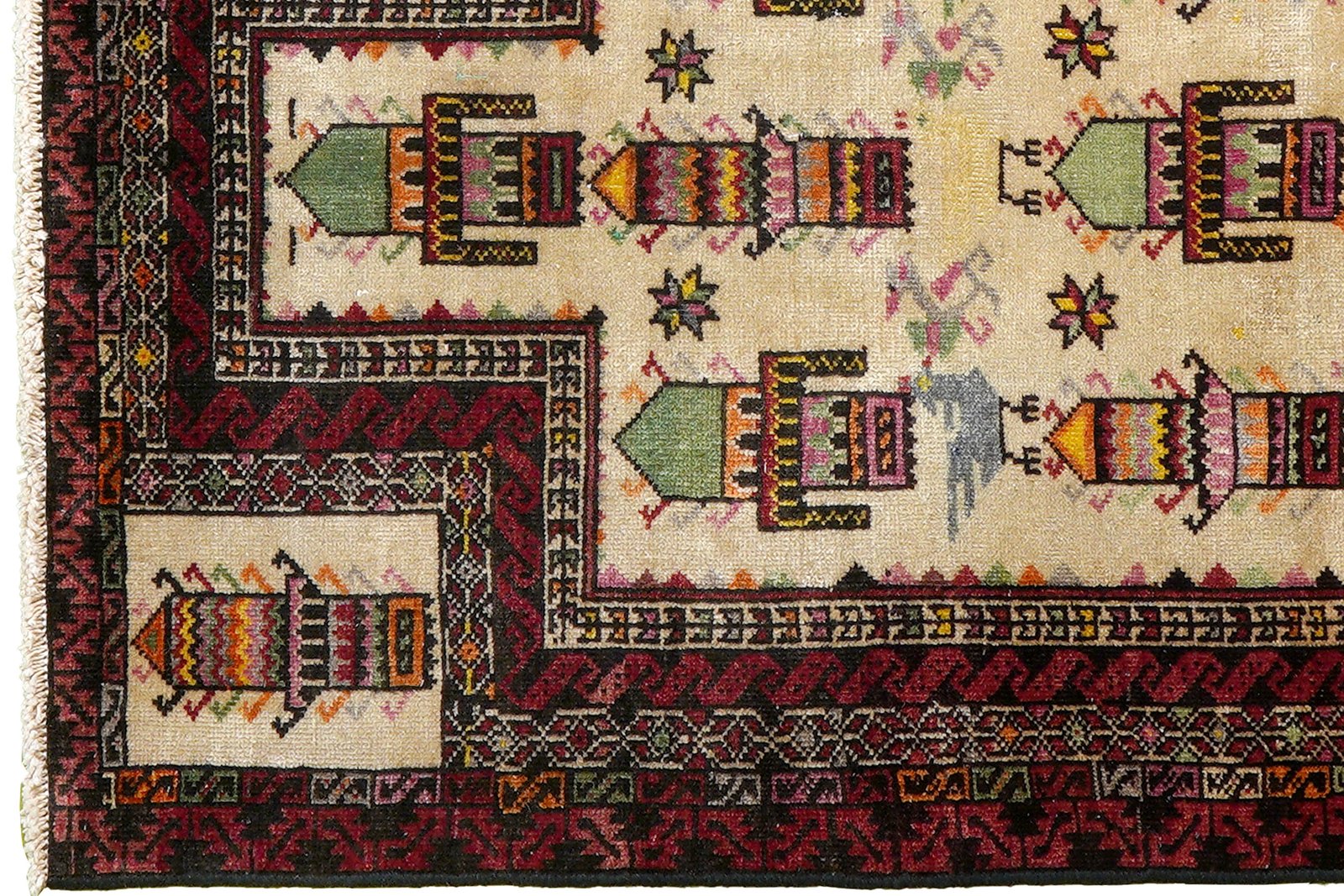 Heritage — Hand-knotted, 70x128 cm, Brown, 100% Virgin Wool | View 3