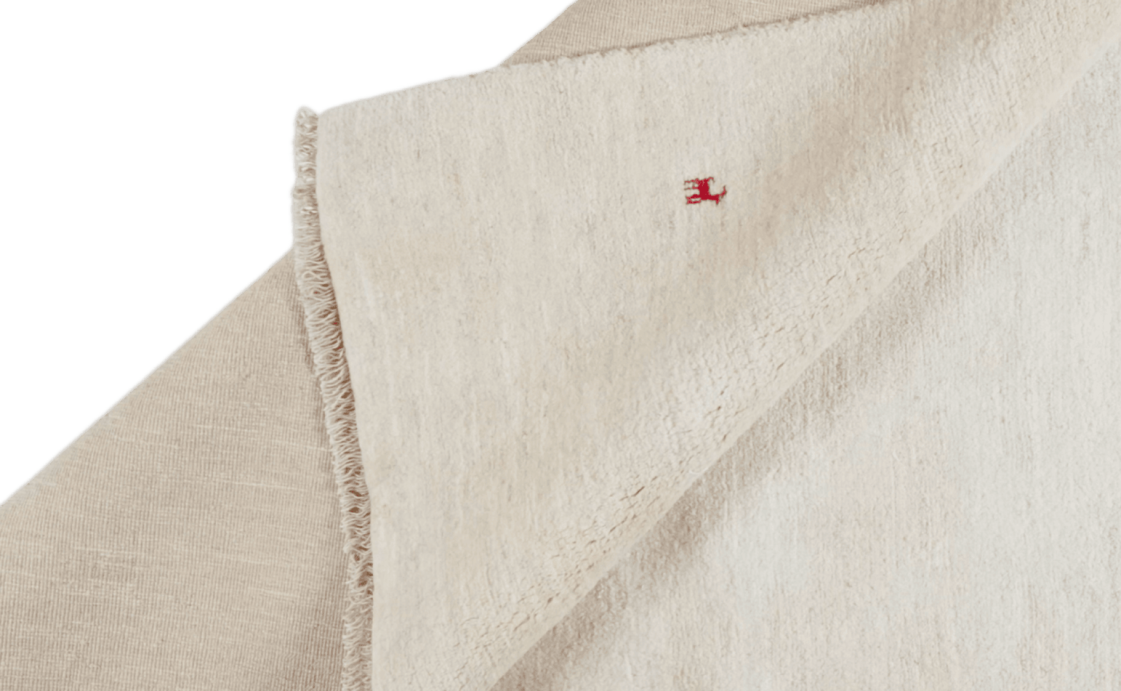 Gabbeh — Hand-knotted, 214x300 cm, Beige, 100% Virgin Wool | View 7