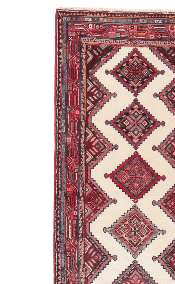 Zagheh — Hand-knotted, 86x322 cm, Multicolor, 100% Virgin Wool | View 3