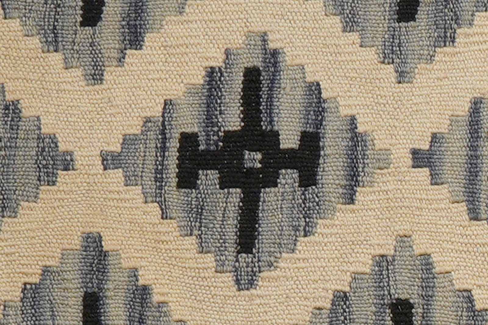 Kelim Gashgai — Handmade, 46x60 cm, Beige, 100% Virgin Wool | View 5