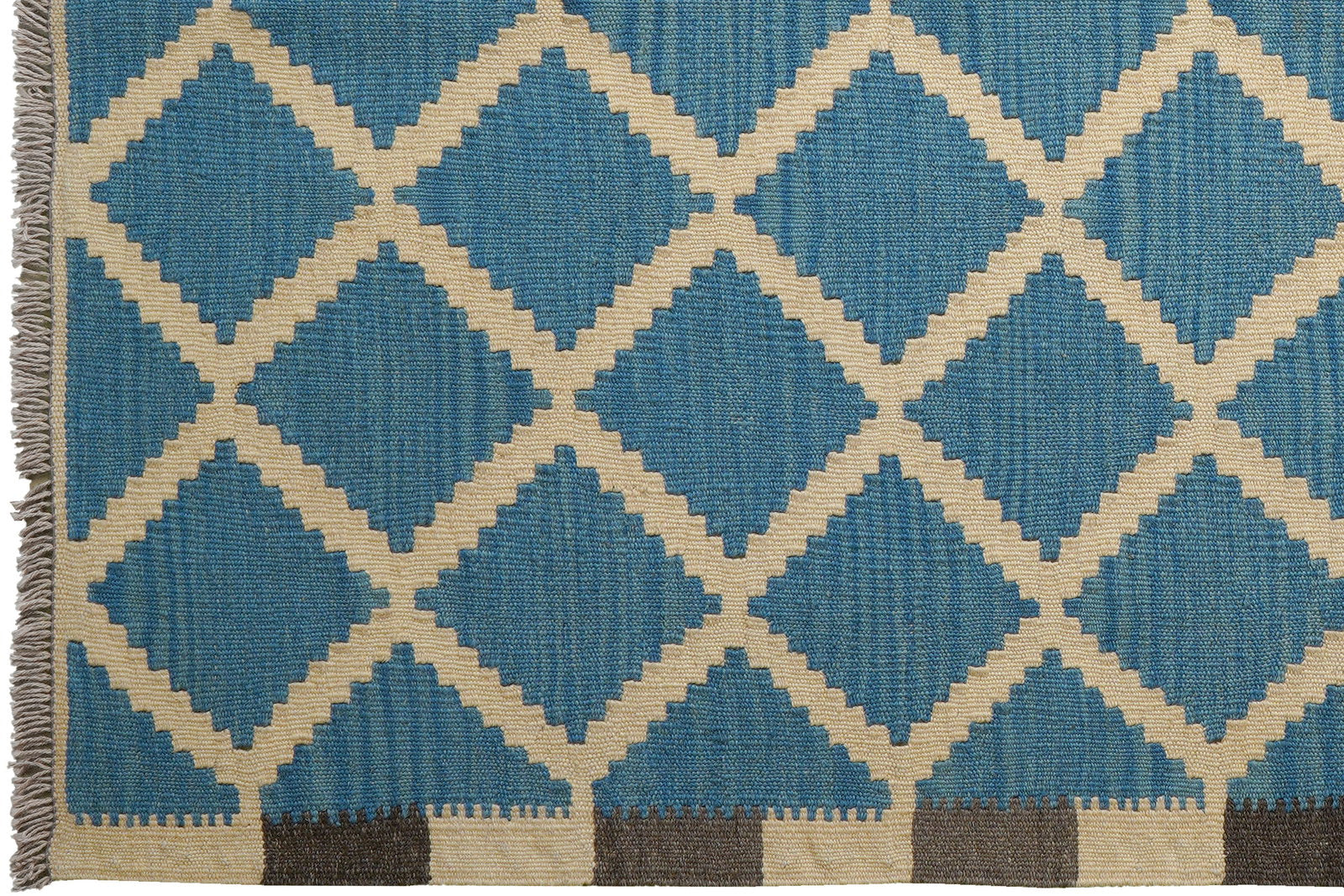 Kelim Gashgai — Handgefertigt, 177x124 cm, Beige, 100% Virgin Wool | View 4