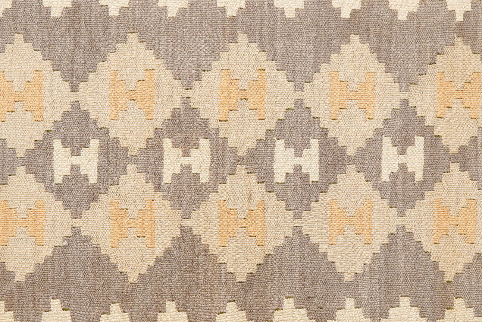Kelim Gashgai — Handmade, 119x176 cm, Grey, 100% Virgin Wool | View 5