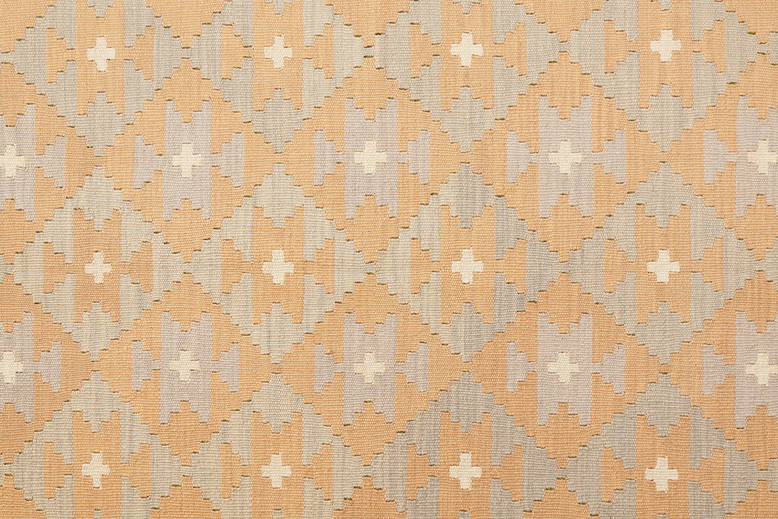 Kelim Gashgai — Handmade, 174x229 cm, Yellow, 100% Virgin Wool | View 5