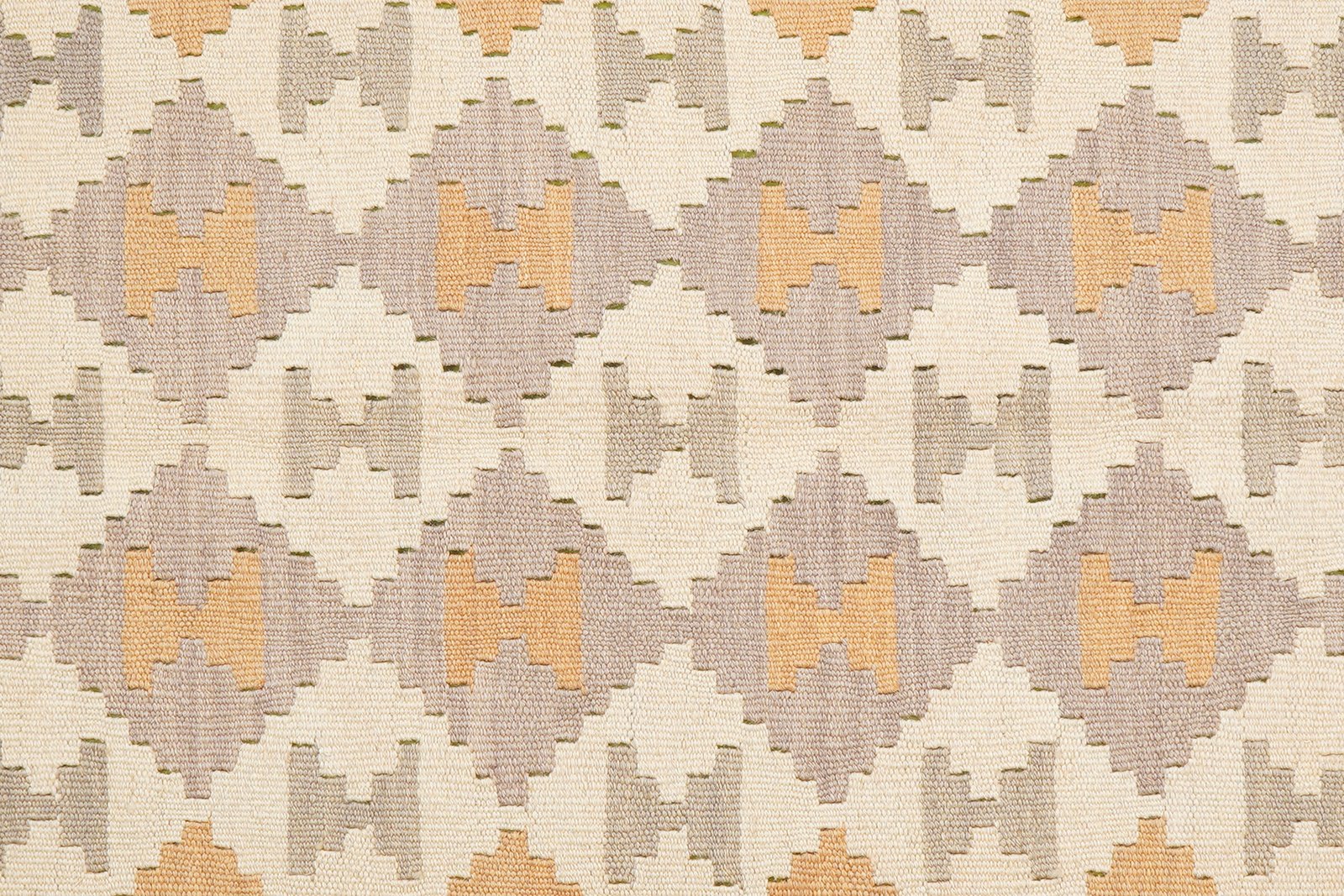 Kelim Gashgai — Handmade, 120x165 cm, Beige, 100% Virgin Wool | View 5