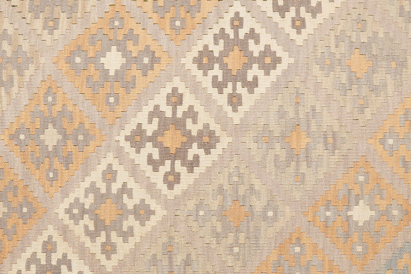 Kelim Gashgai — Handmade, 162x207 cm, Grey, 100% Virgin Wool | View 5