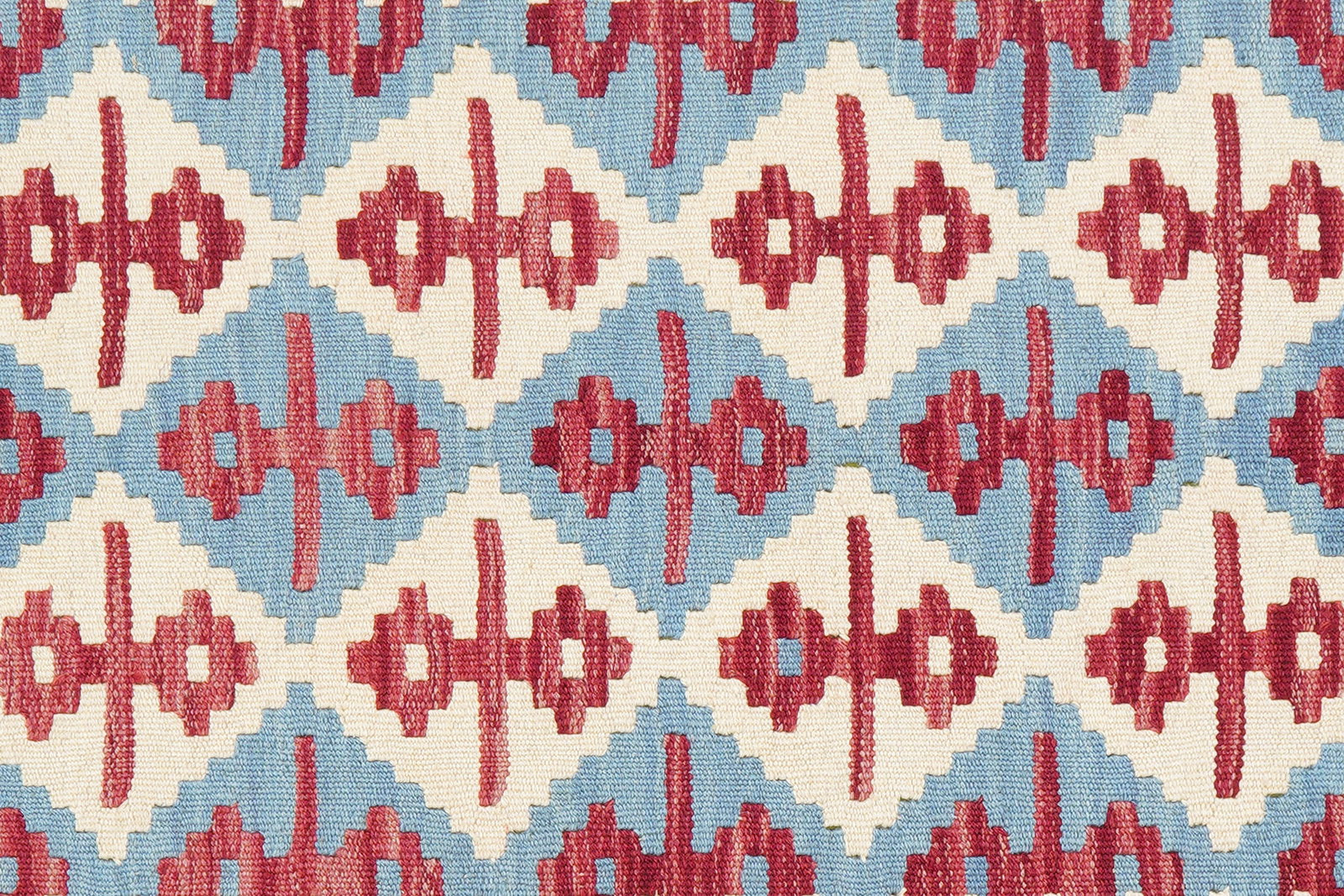 Kelim Gashgai — Handgefertigt, 148x101 cm, Beige, 100% Virgin Wool | View 6