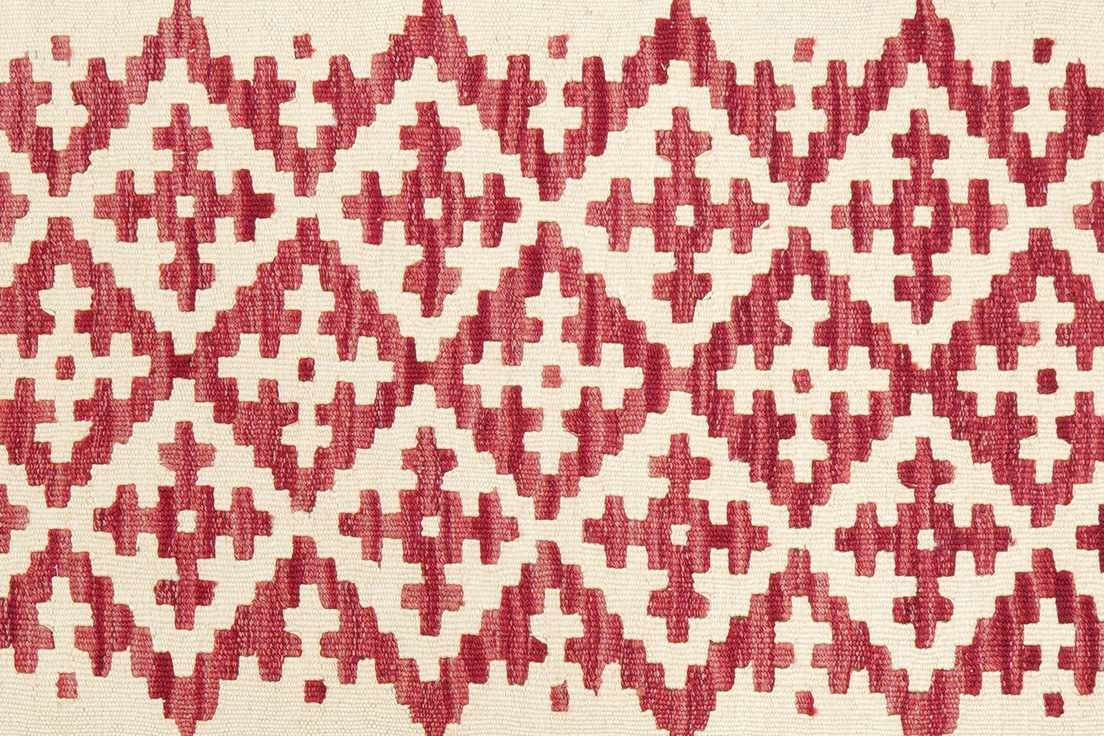 Kelim Gashgai — Handmade, 103x147 cm, Beige, 100% Virgin Wool | View 5