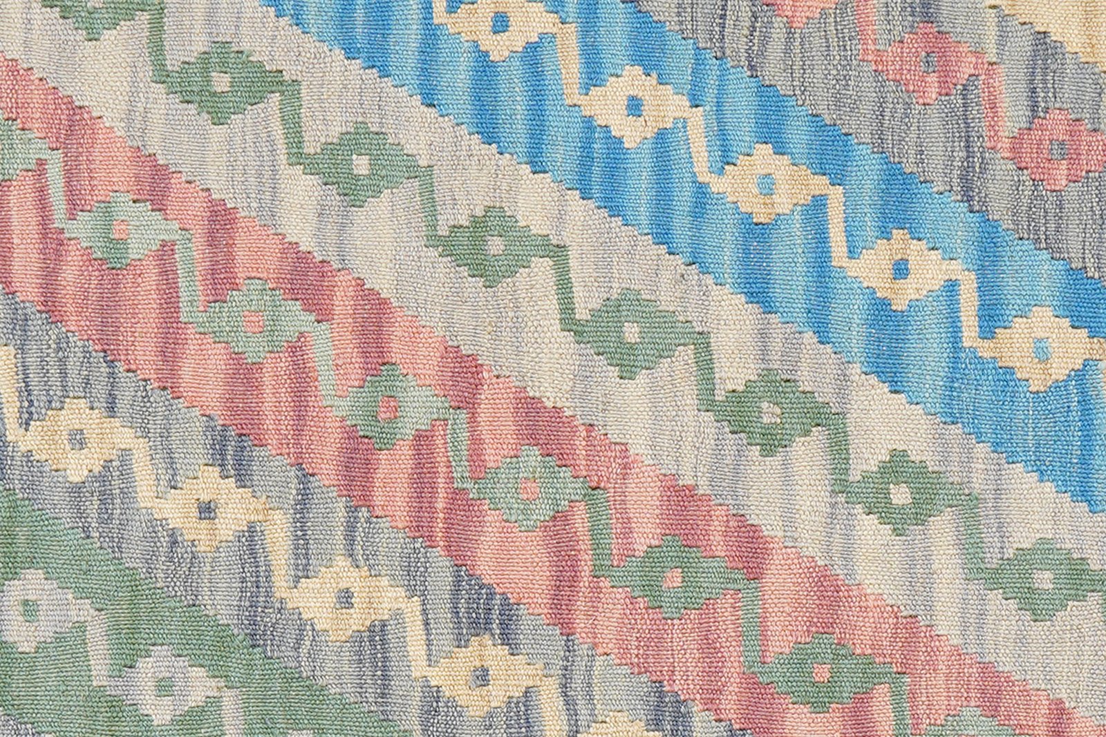 Kelim Gashgai — Handmade, 83x128 cm, Multicolor, 100% Virgin Wool | View 5