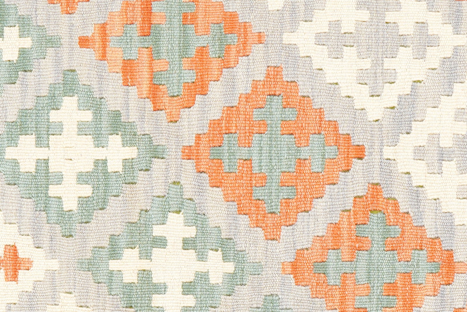 Kelim Gashgai — Handgefertigt, 146x100 cm, Beige, 100% Virgin Wool | View 6