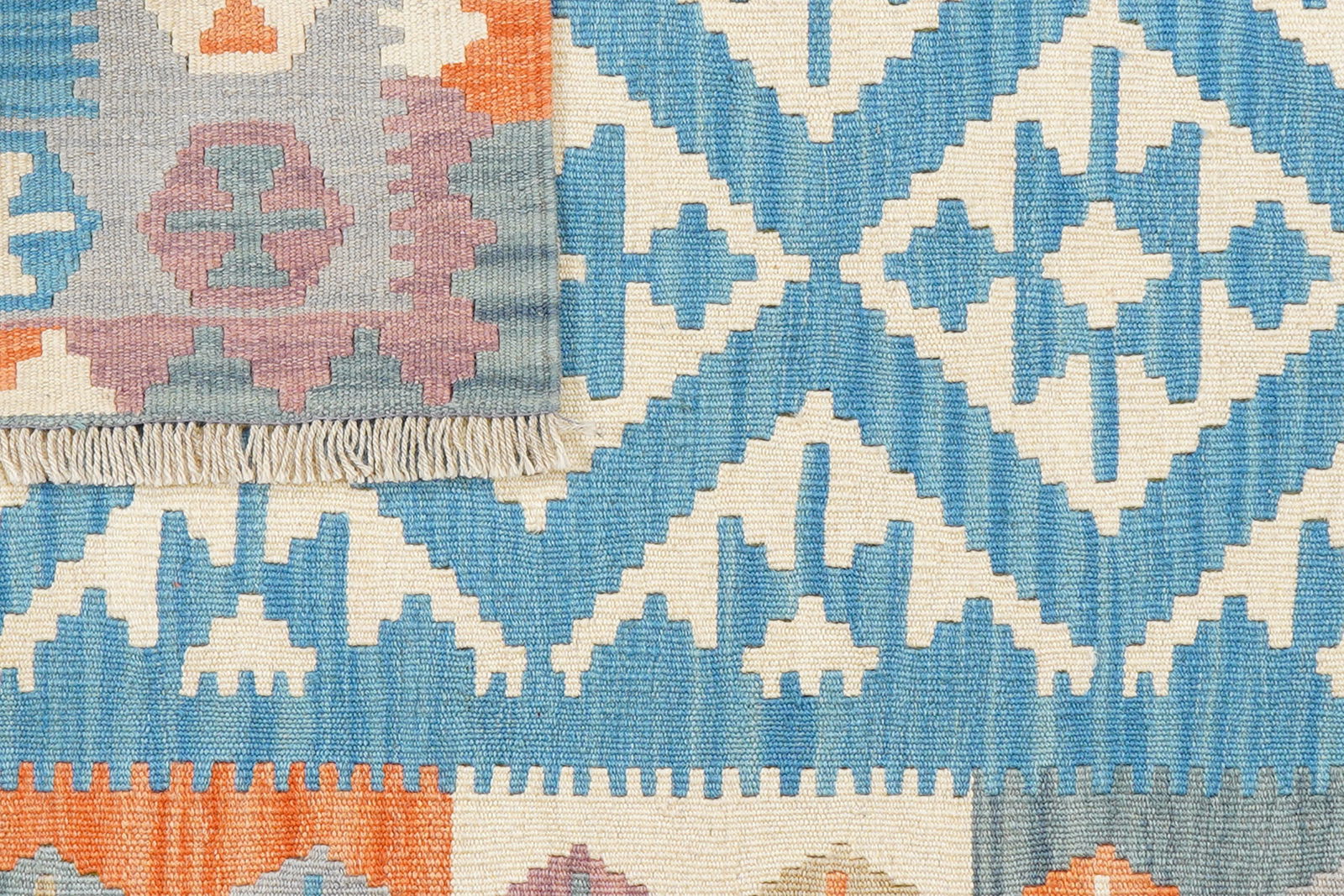 Kelim Gashgai — Handgefertigt, 148x100 cm, Bunt, 100% Virgin Wool | View 7