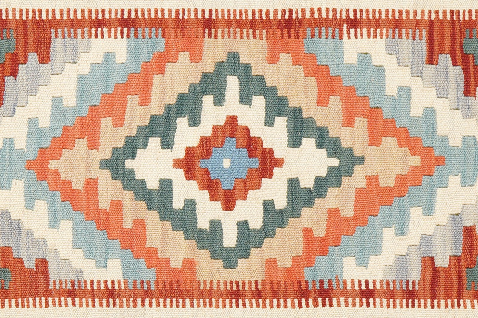 Kelim Gashgai — Handmade, 85x130 cm, Multicolor, 100% Virgin Wool | View 5