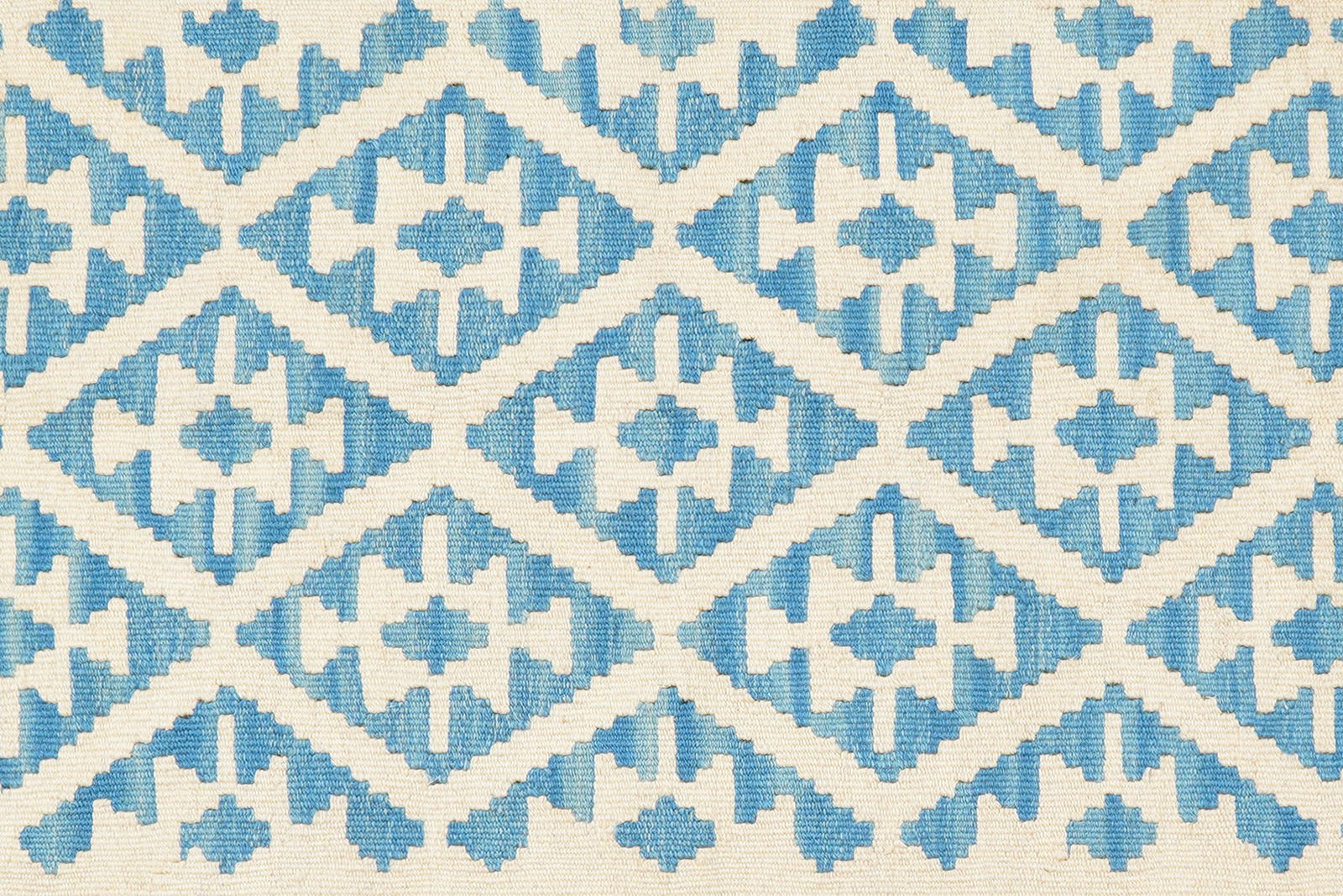 Kelim Gashgai — Handgefertigt, 147x111 cm, Beige, 100% Virgin Wool | View 6