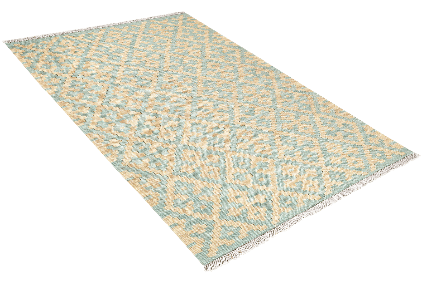 Kelim Gashgai — Handmade, 100x150 cm, Multicolor, 100% Virgin Wool | View 4