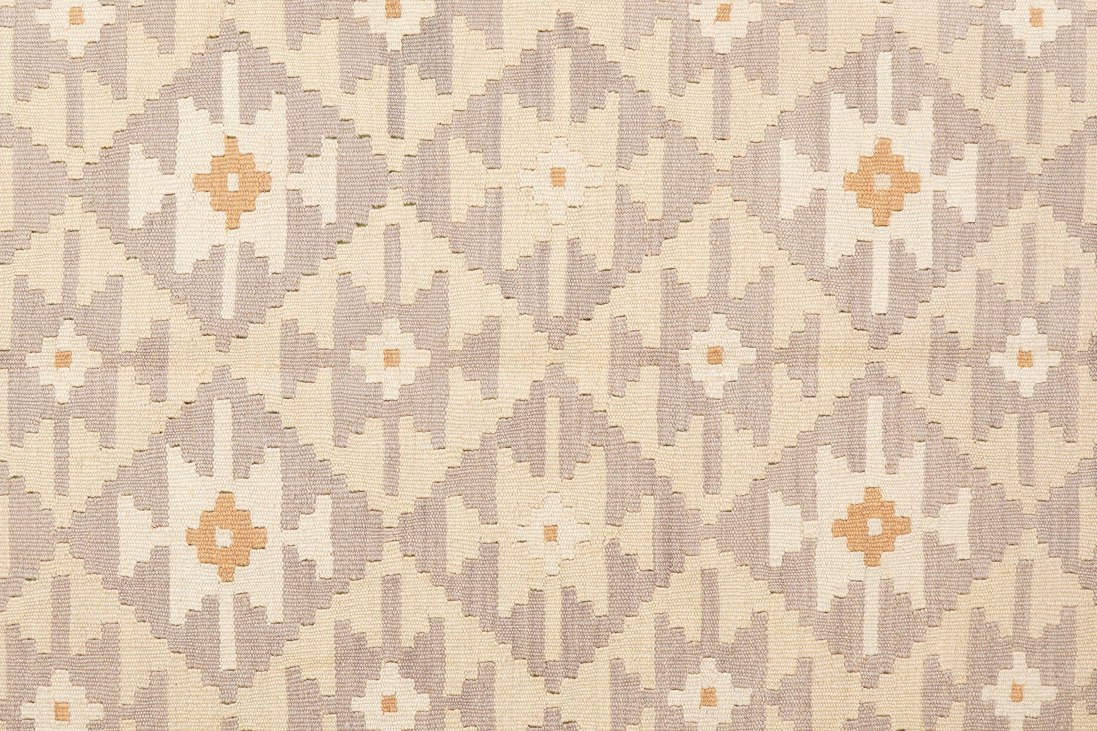 Kelim Gashgai — Handmade, 171x228 cm, Beige, 100% Virgin Wool | View 5
