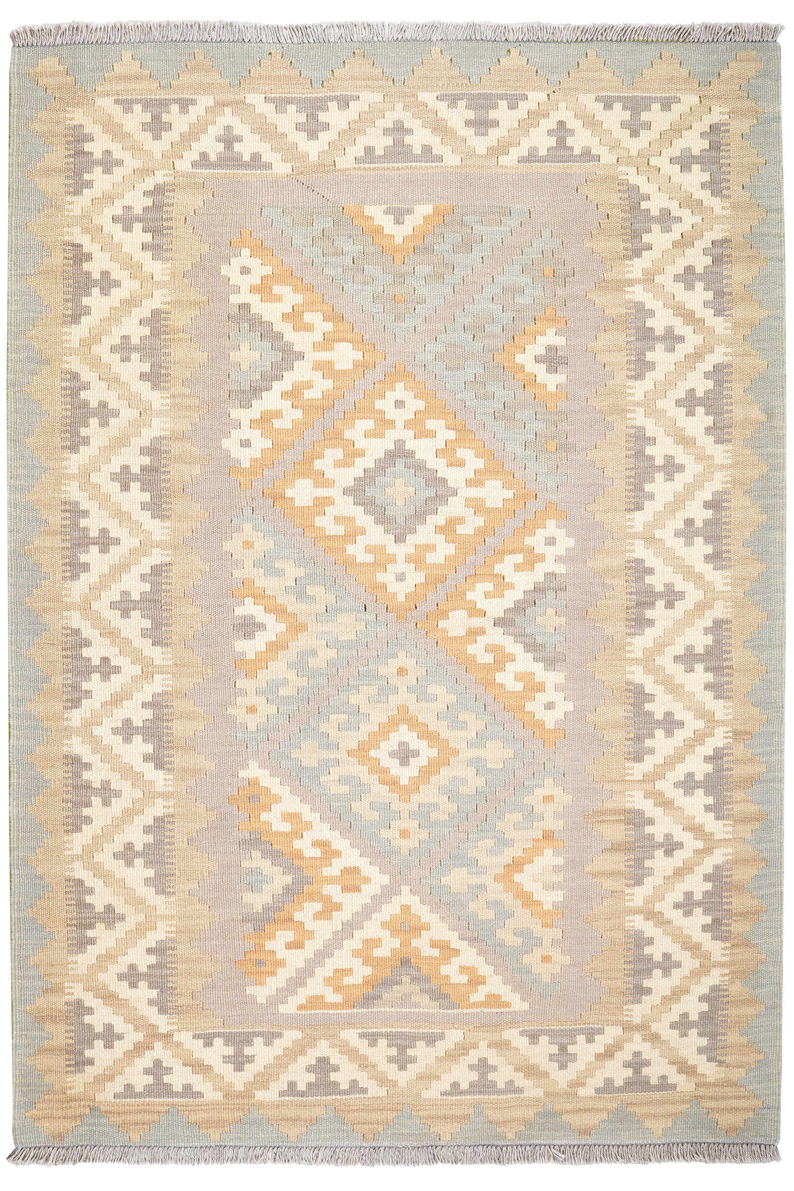 Ke.Gashgai T — Handgefertigt, 172x120 cm, Bunt, 100% Virgin Wool | Main view