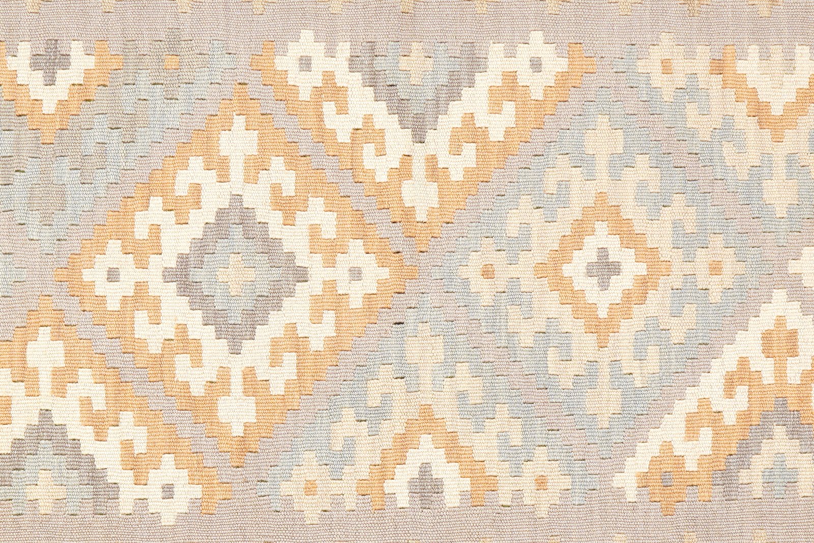 Kelim Gashgai — Handmade, 120x172 cm, Grey, 100% Virgin Wool | View 5