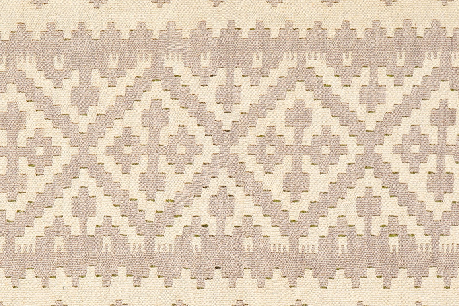 Kelim Gashgai — Handmade, 81x192 cm, Grey, 100% Virgin Wool | View 5