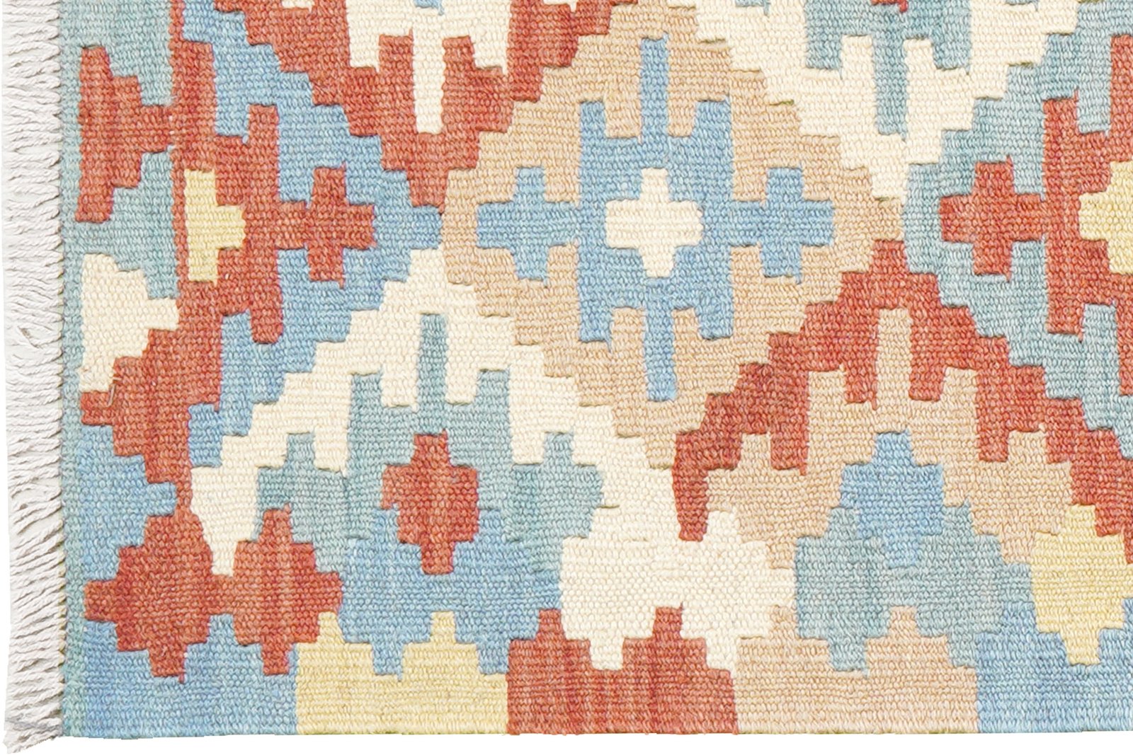 Kelim Gashgai — Handmade, 58x186 cm, Multicolor, 100% Virgin Wool | View 3