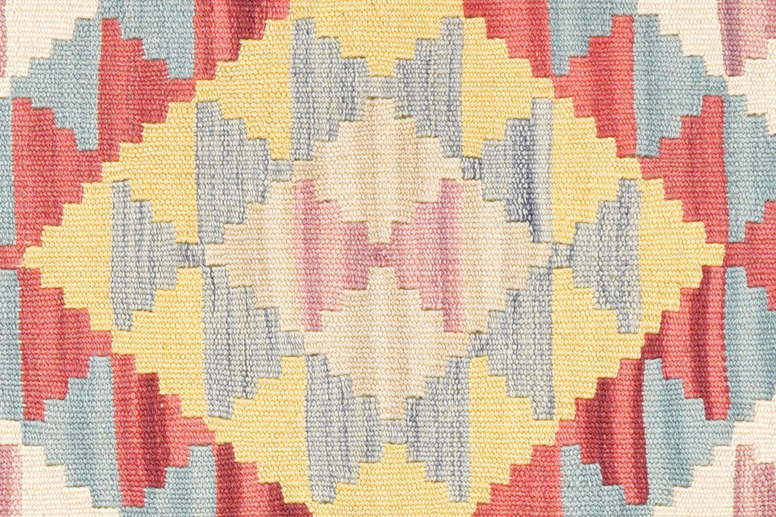 Kelim Gashgai — Handmade, 105x145 cm, Multicolor, 100% Virgin Wool | View 5