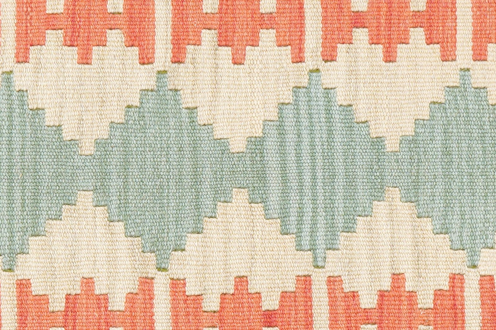 Kelim Gashgai — Handmade, 80x118 cm, Beige, 100% Virgin Wool | View 5