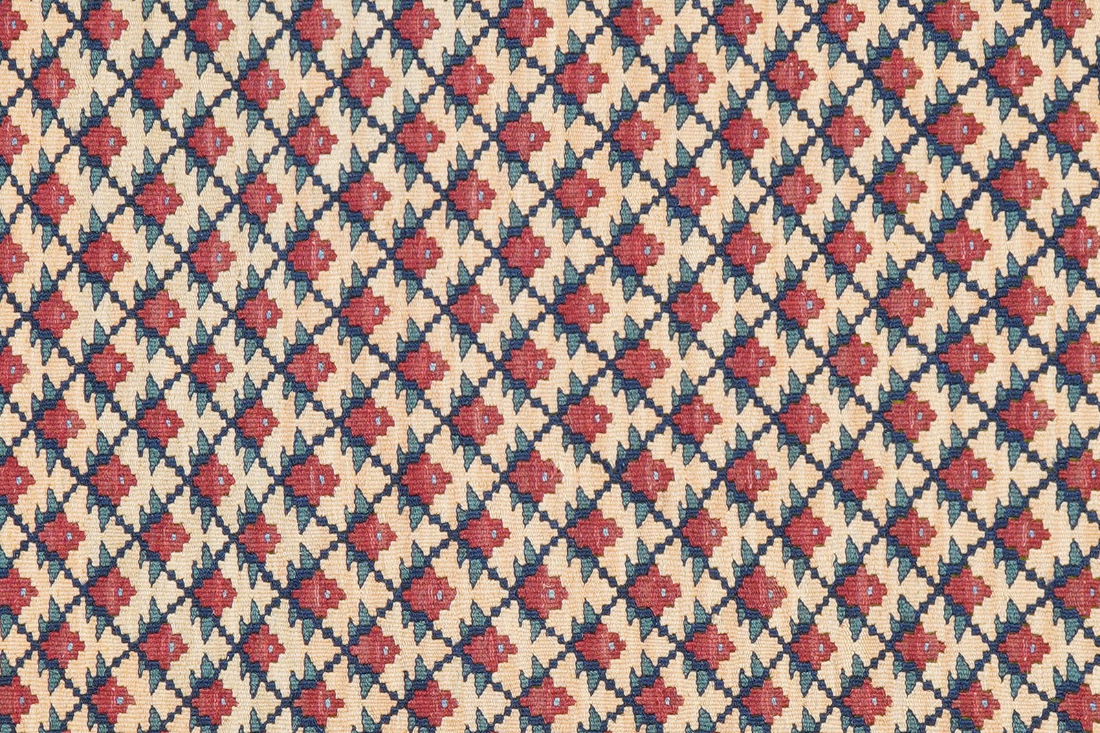 Kelim Senneh — Handmade, 97x145 cm, Multicolor, 100% Virgin Wool | View 5