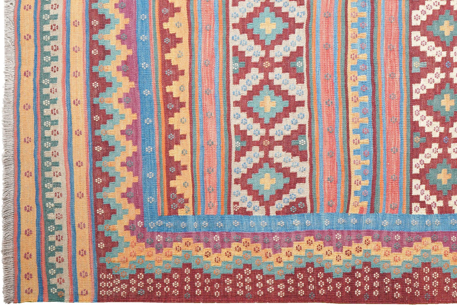 Sumak Sirdjan — Handmade, 160x234 cm, Multicolor, 100% Virgin Wool | View 3