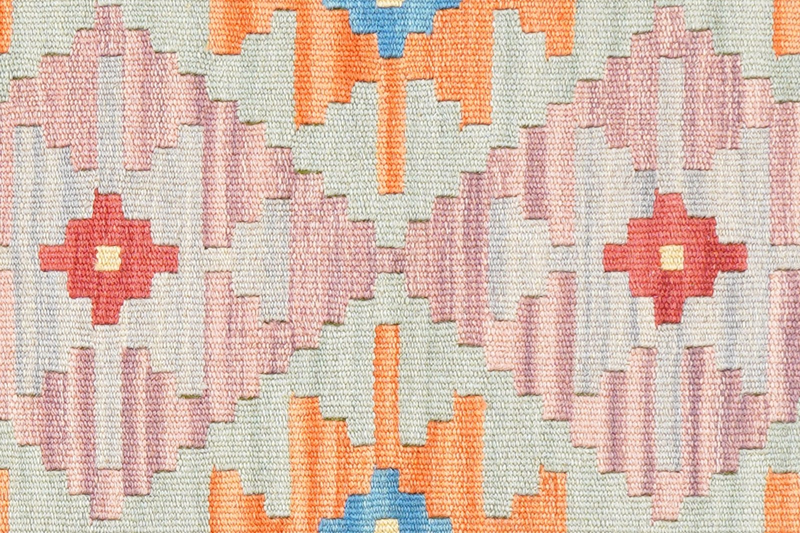 Kelim Gashgai — Handmade, 56x192 cm, Beige, 100% Virgin Wool | View 5