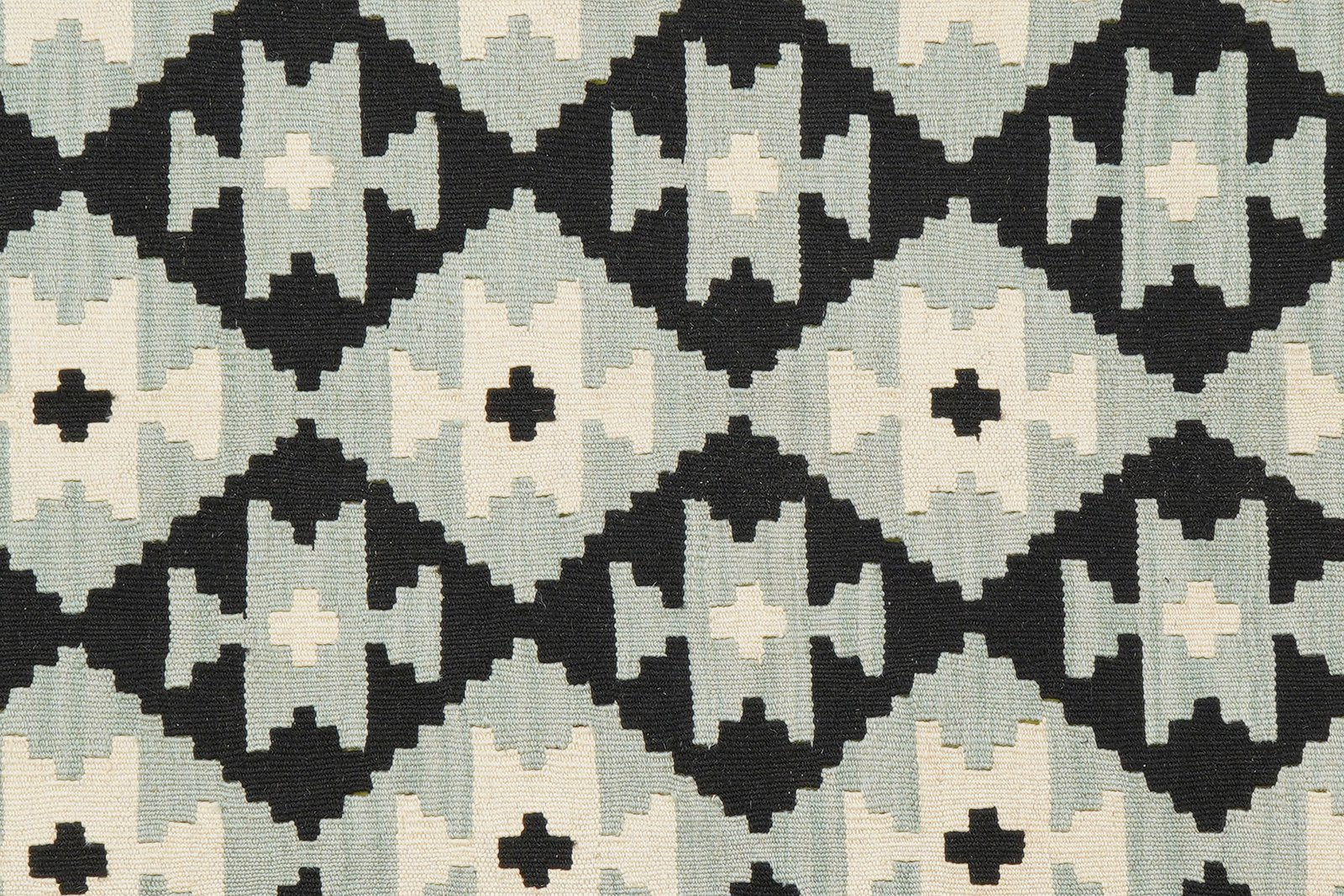 Kelim Gashgai — Handmade, 174x238 cm, Grey, 100% Virgin Wool | View 5