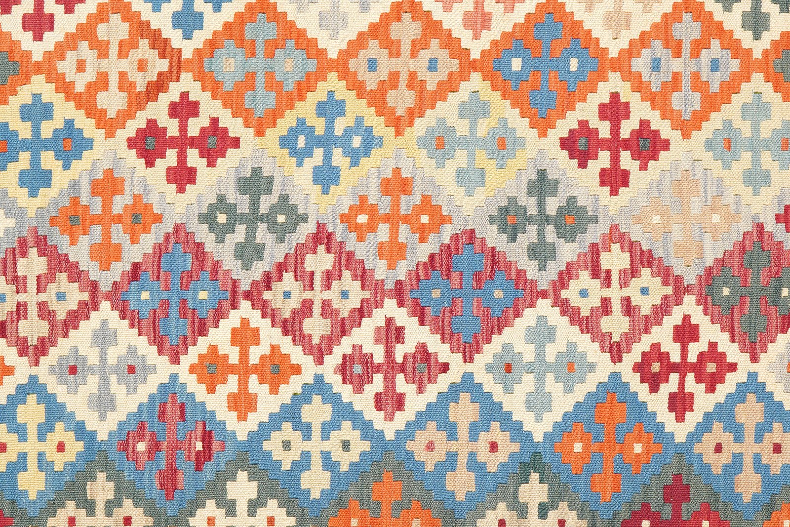 Kelim Gashgai — Handmade, 176x241 cm, Multicolor, 100% Virgin Wool | View 5