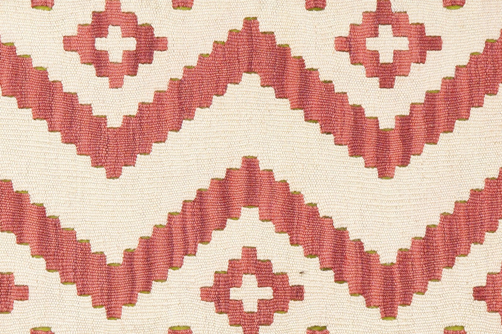 Kelim Gashgai — Handmade, 61x202 cm, Beige, 100% Virgin Wool | View 5