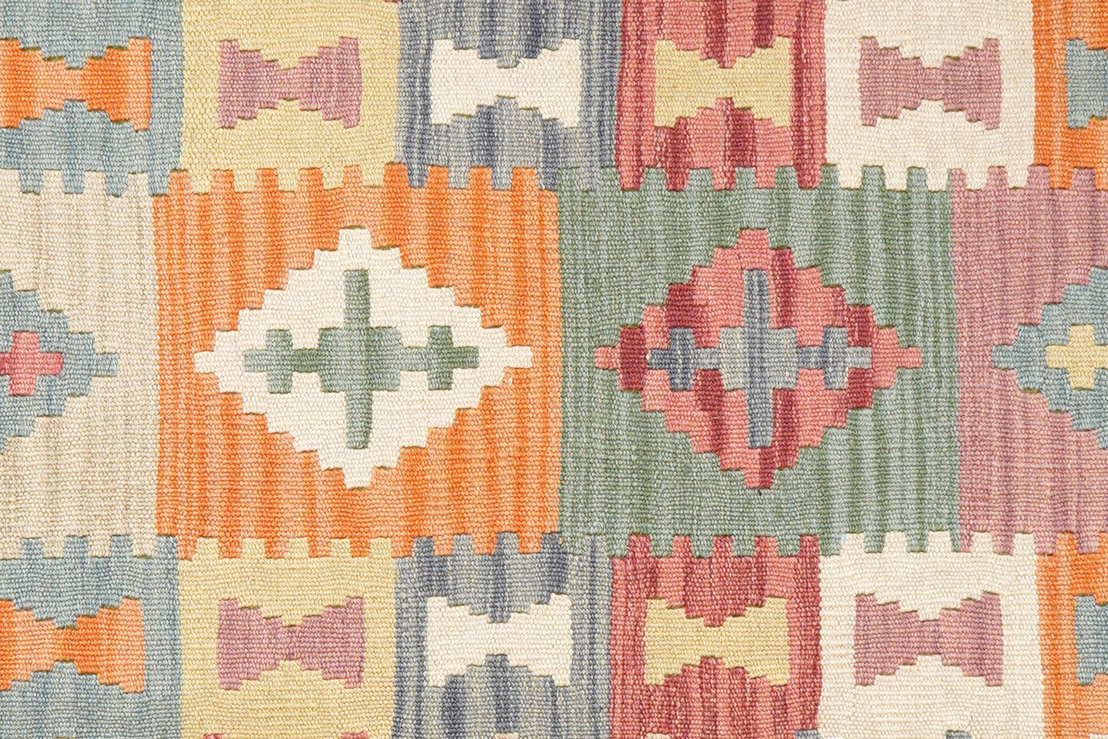 Kelim Gashgai — Handmade, 62x203 cm, Multicolor, 100% Virgin Wool | View 5