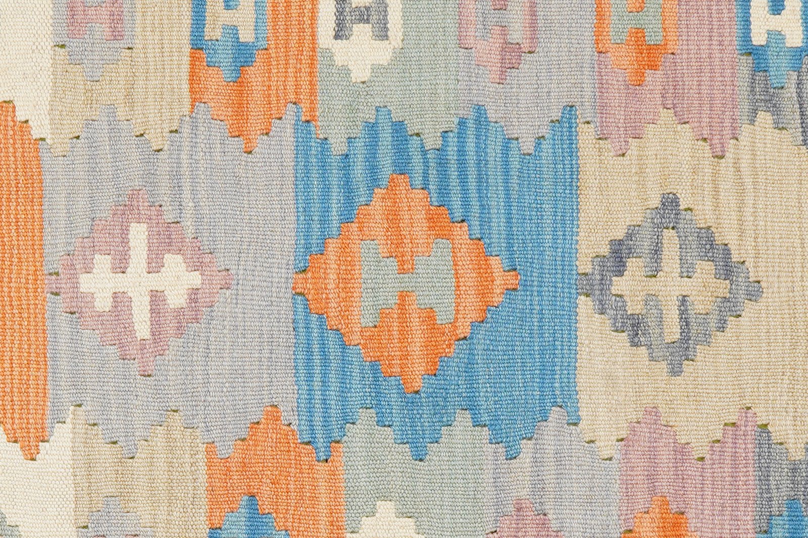 Kelim Gashgai — Handmade, 81x290 cm, Multicolor, 100% Virgin Wool | View 5