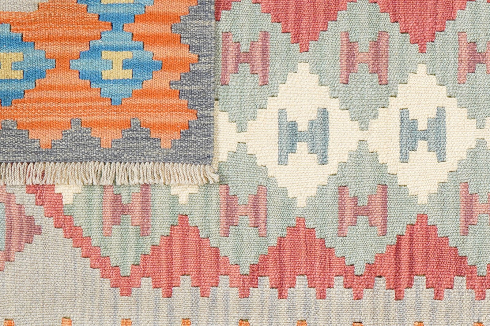 Kelim Gashgai — Handmade, 102x150 cm, Multicolor, 100% Virgin Wool | View 6