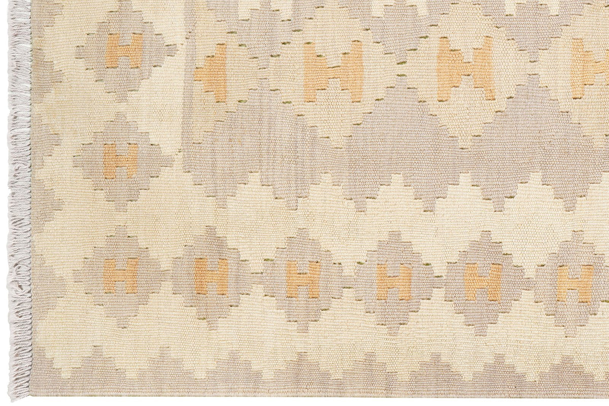 Kelim Gashgai · Tissé main – Gris, 170x120 cm, vue 3