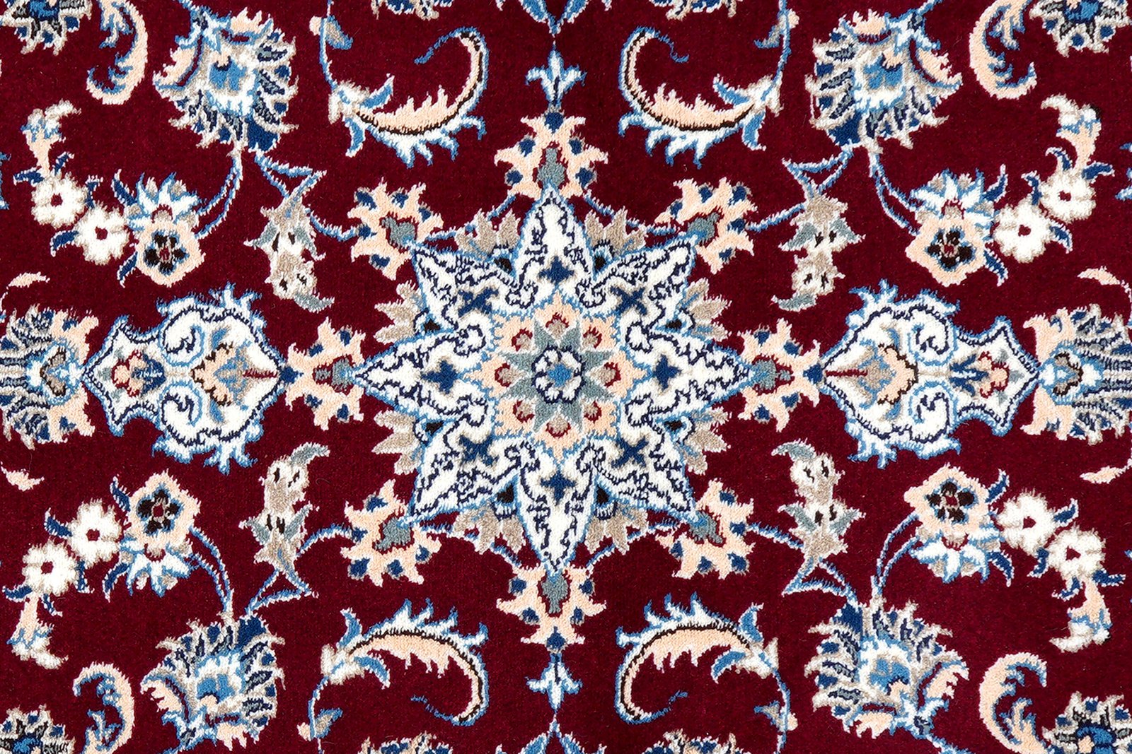 Nain 12La — Hand-knotted, 76x290 cm, Red, 100% Virgin Wool | View 6