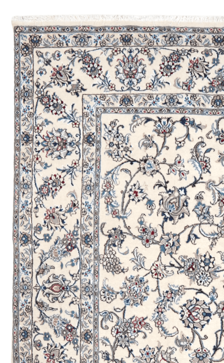 Nain 12La — Hand-knotted, 245x350 cm, Beige, 100% Virgin Wool | View 3