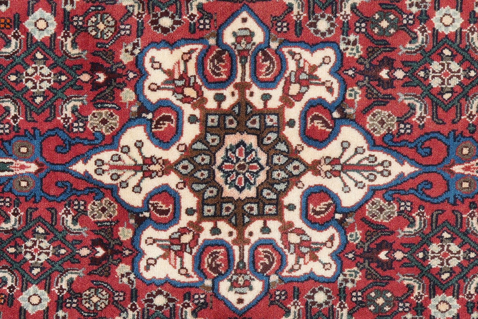Bidjar Zandjan — Hand-knotted, 100x167 cm, Red, 100% Virgin Wool | View 6