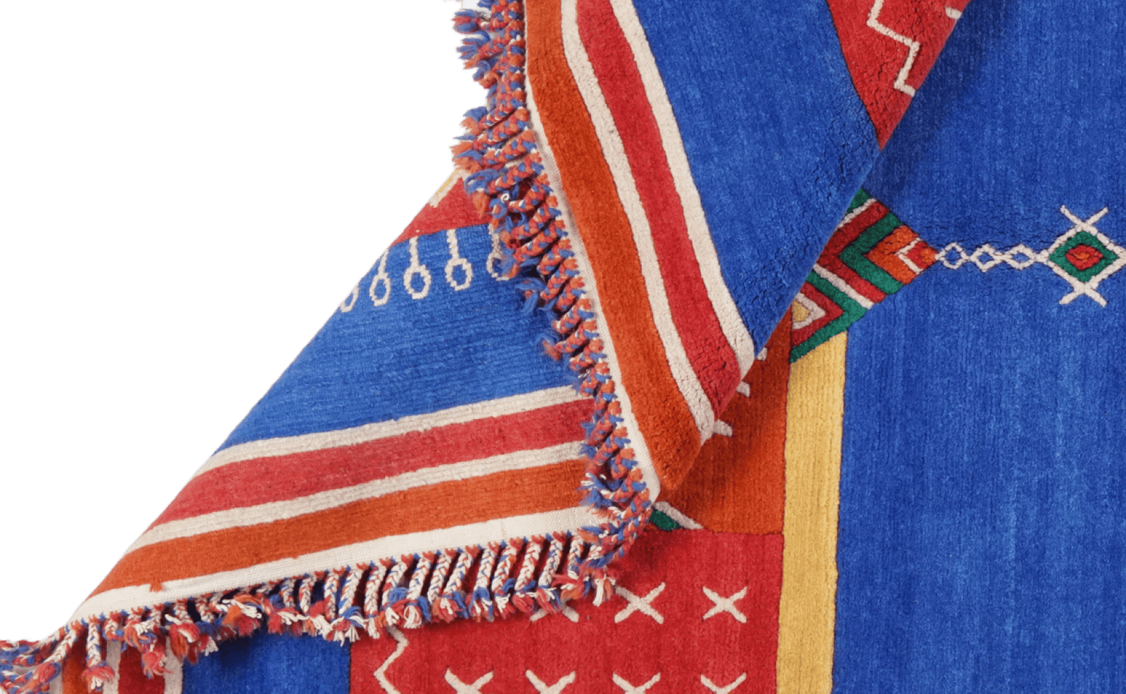 Nepal — Hand-knotted, 170x240 cm, Blue, 100% Virgin Wool | View 5