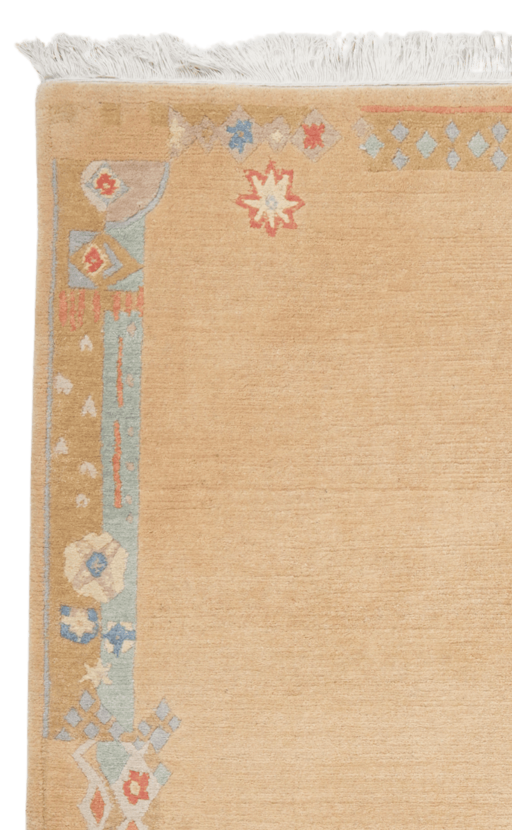 Nepal Laxmi — Hand-knotted, 173x244 cm, Beige, 100% Virgin Wool | View 3